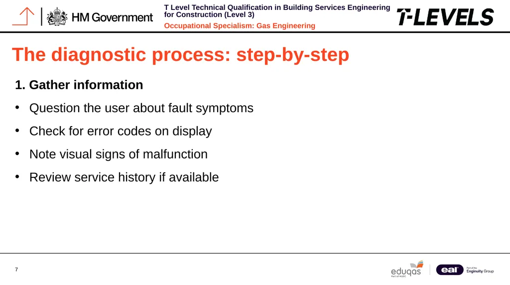 Occupational Specialism: Gas Engineering K1.28 - slide 7 of 84