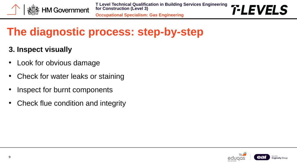 Occupational Specialism: Gas Engineering K1.28 - slide 9 of 84