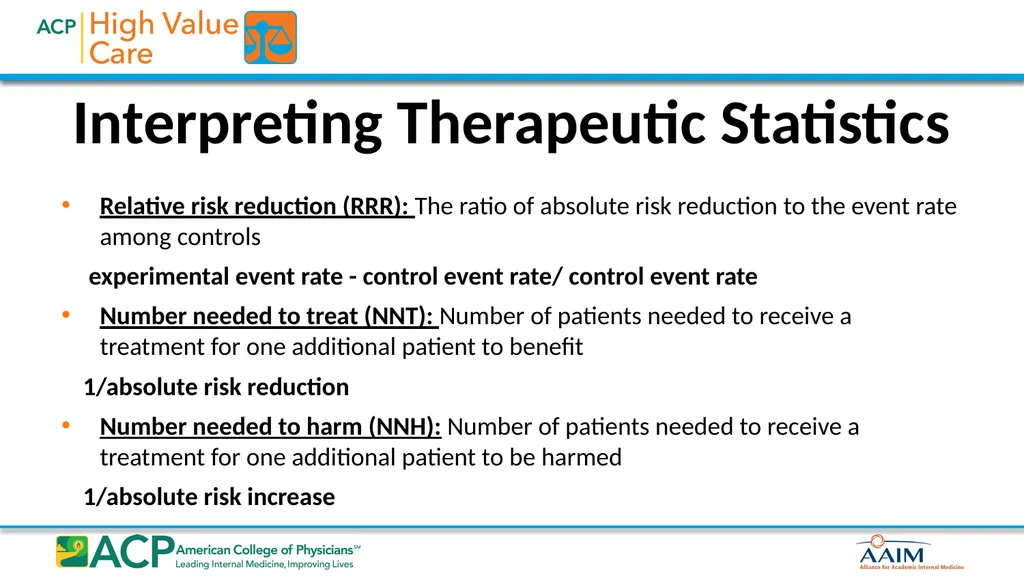 Biostatistics for High Value Testing and Treatment - slide 26 of 33