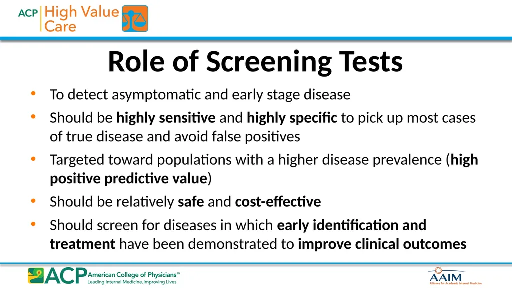 Biostatistics for High Value Testing and Treatment - slide 17 of 33