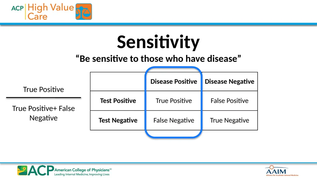 Biostatistics for High Value Testing and Treatment - slide 4 of 33