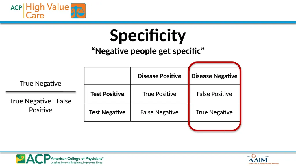 Biostatistics for High Value Testing and Treatment - slide 5 of 33