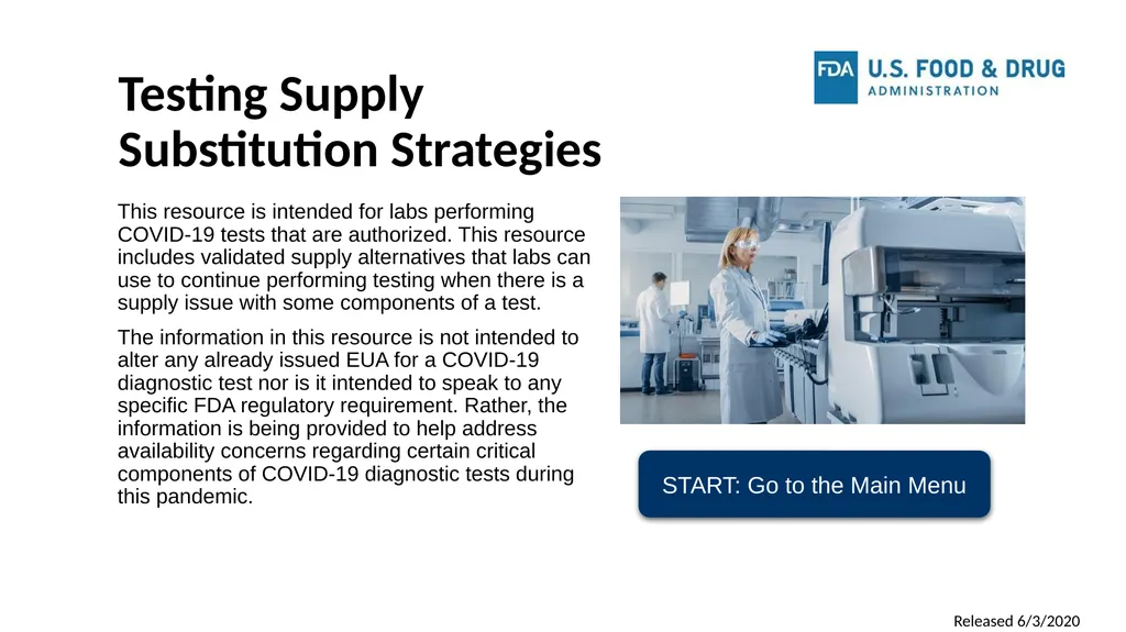 Testing Supply Substitution Strategies This - slide 1 of 22