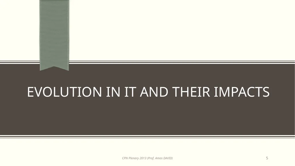 Opportunities in Information Technology for - slide 5 of 53