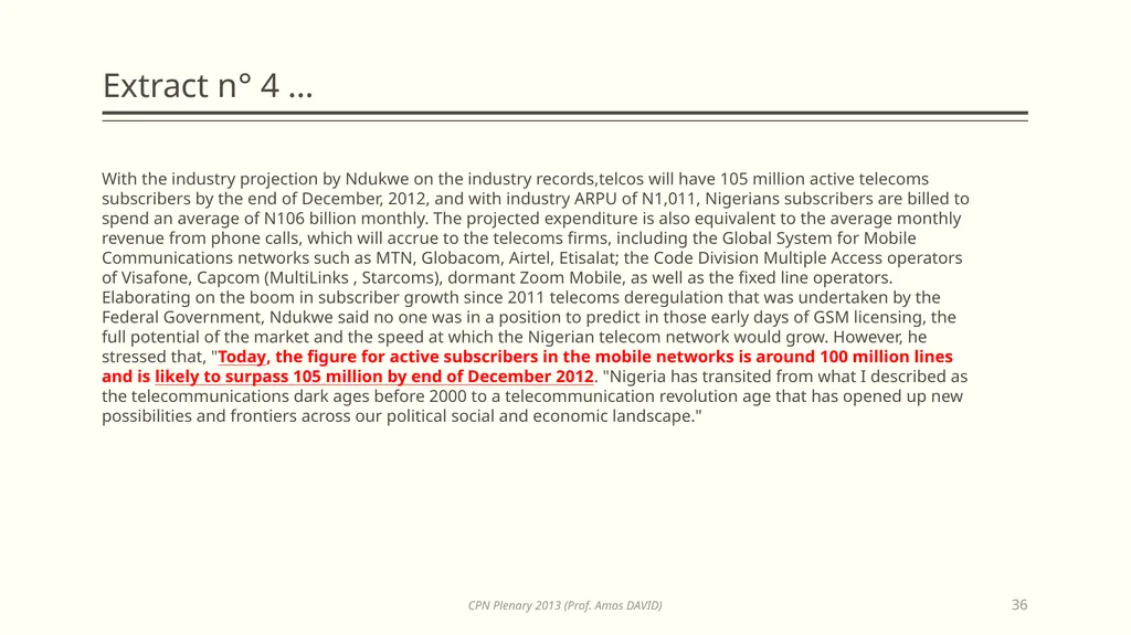Opportunities in Information Technology for - slide 36 of 53