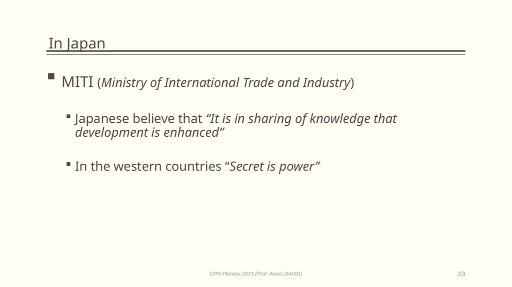 Opportunities in Information Technology for - slide 23 of 53