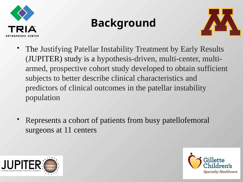 The epidemiology of Surgical Procedures for - slide 3 of 12