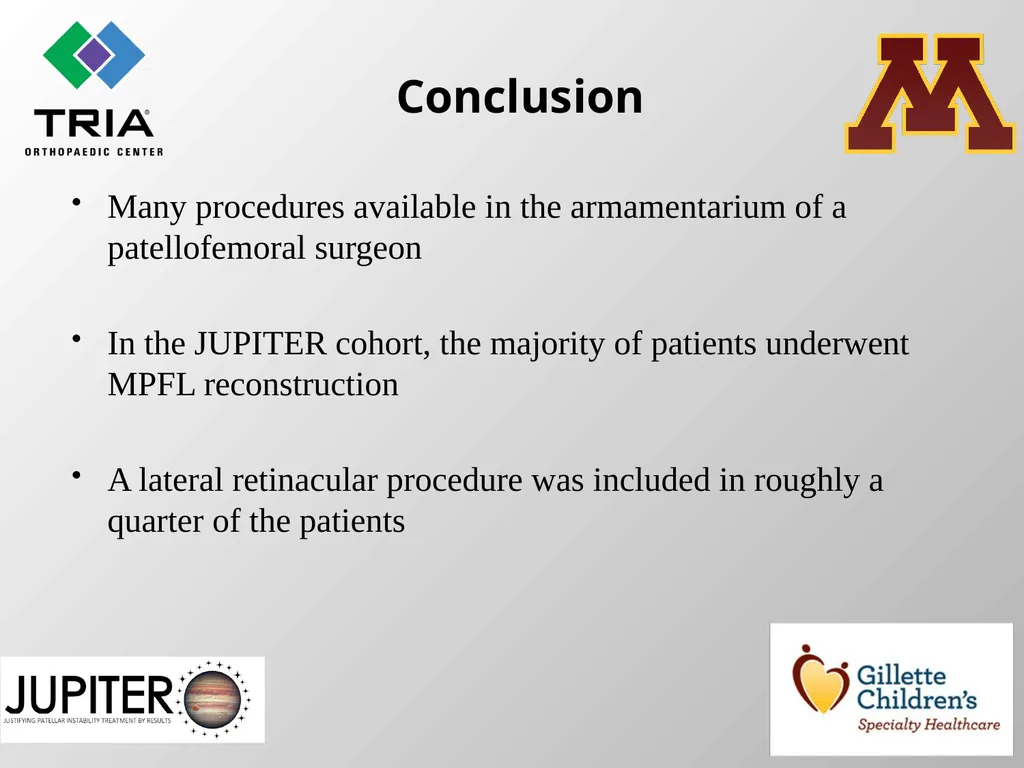 The epidemiology of Surgical Procedures for - slide 10 of 12