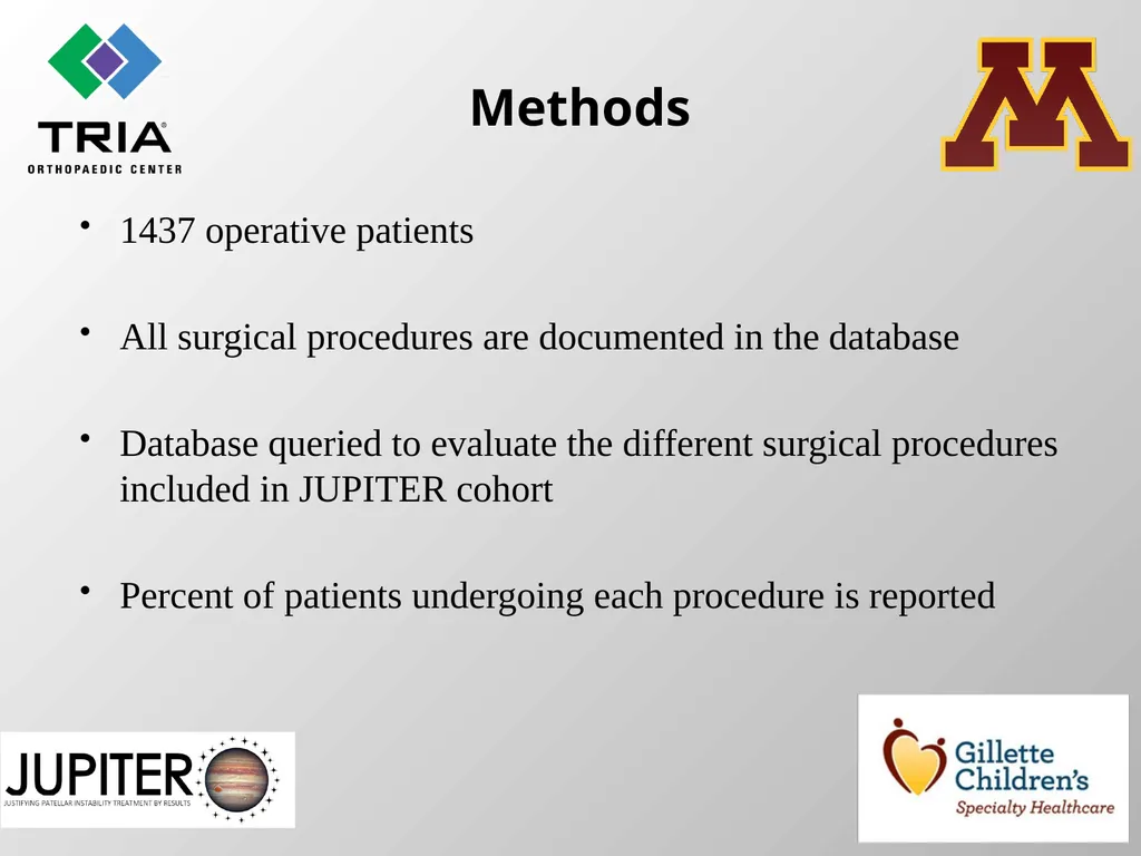 The epidemiology of Surgical Procedures for - slide 5 of 12