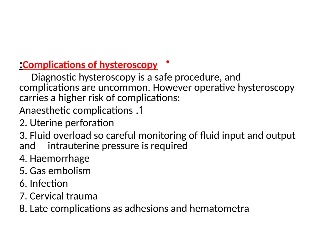 Gynecological endoscopy Laparoscopy and - slide 17 of 20