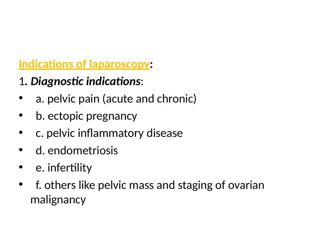 Gynecological endoscopy Laparoscopy and - slide 8 of 20