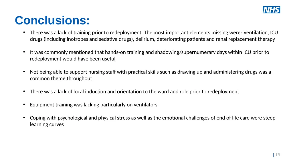 Exploring the ICU Education Experience Across - slide 18 of 20