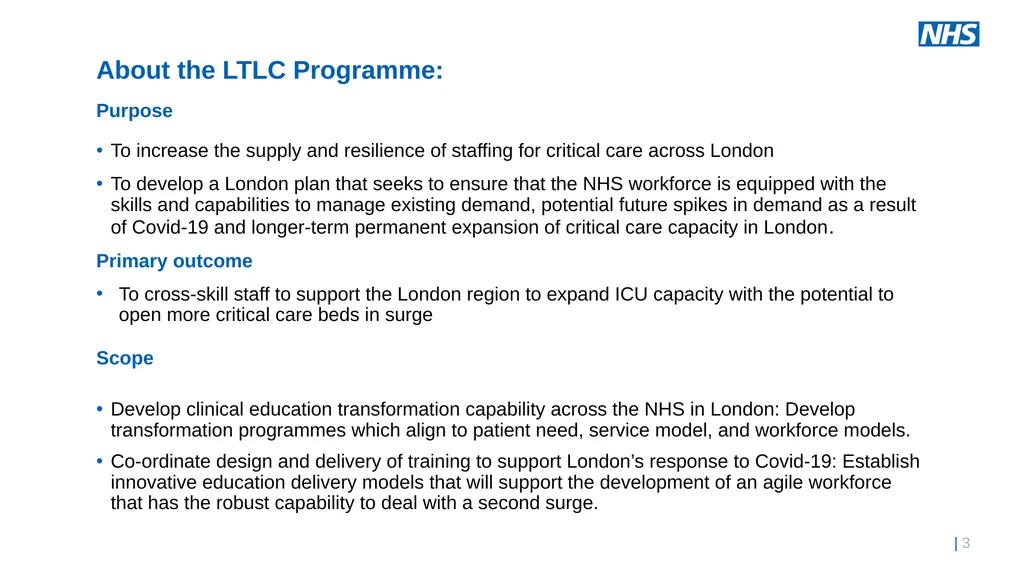 Exploring the ICU Education Experience Across - slide 3 of 20