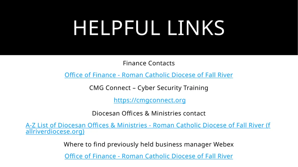 Business manager Webex Training Cybersecurity - slide 7 of 7
