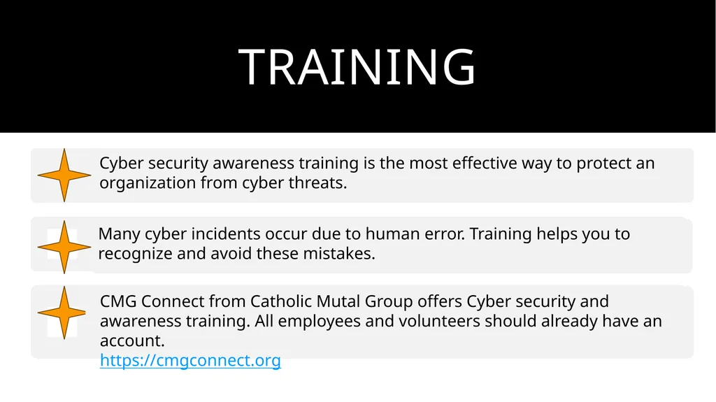 Business manager Webex Training Cybersecurity - slide 6 of 7