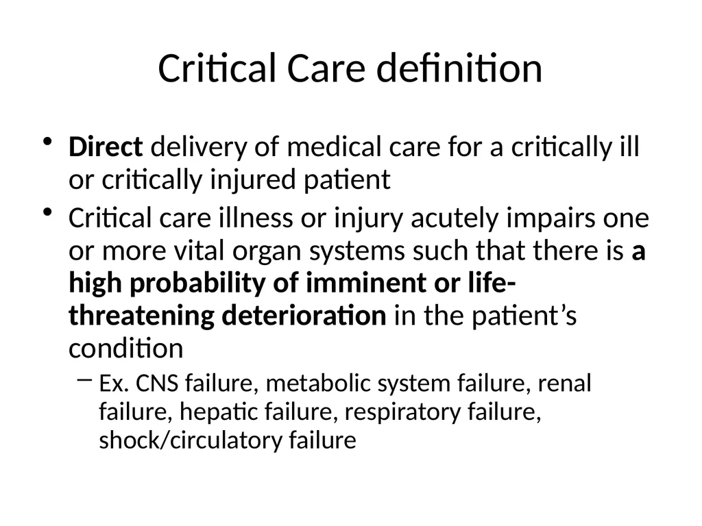 Critical Care Billing Seth Lotterman, MD Hartford - slide 4 of 25