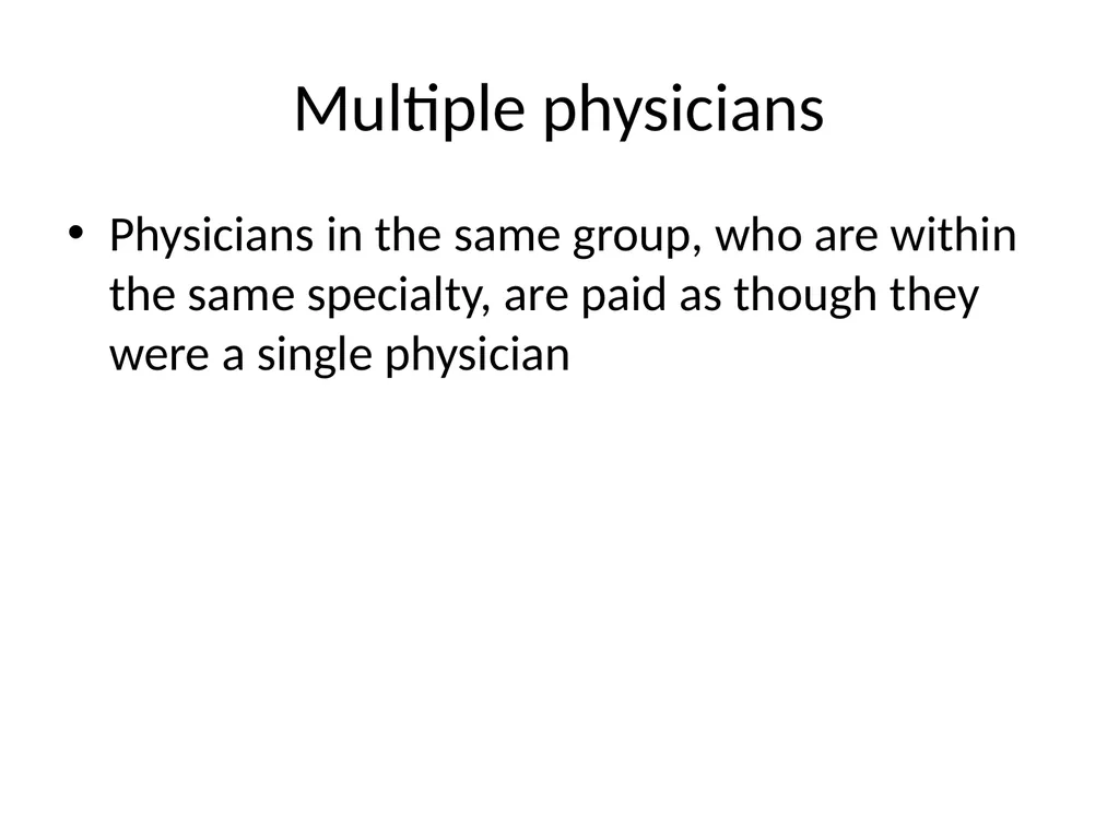 Critical Care Billing Seth Lotterman, MD Hartford - slide 20 of 25