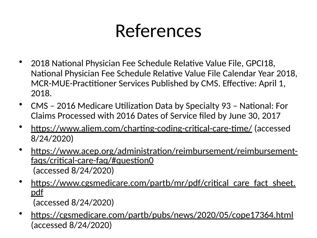 Critical Care Billing Seth Lotterman, MD Hartford - slide 25 of 25