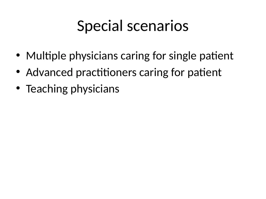 Critical Care Billing Seth Lotterman, MD Hartford - slide 18 of 25