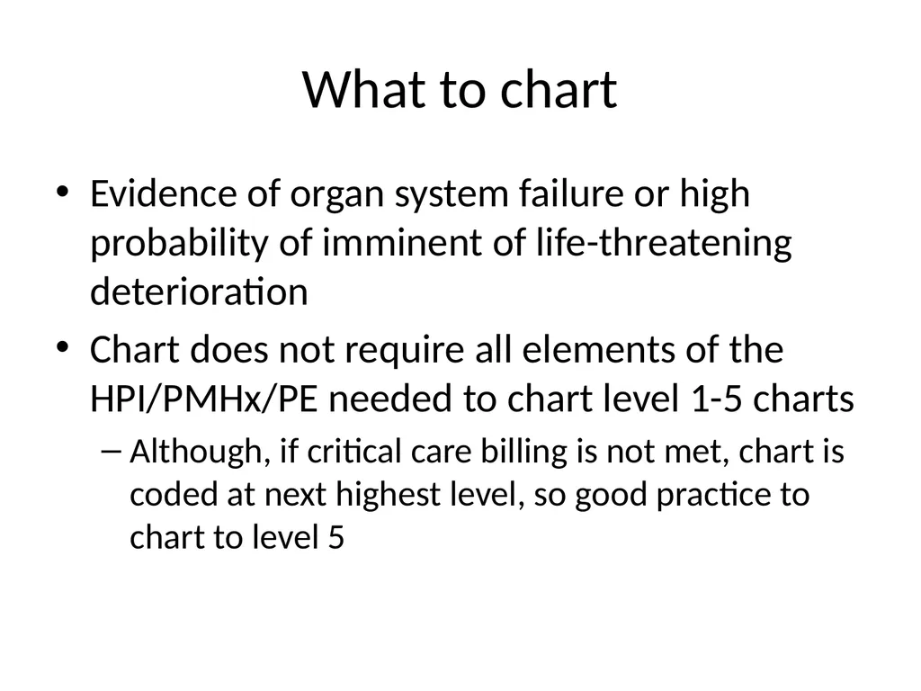 Critical Care Billing Seth Lotterman, MD Hartford - slide 14 of 25