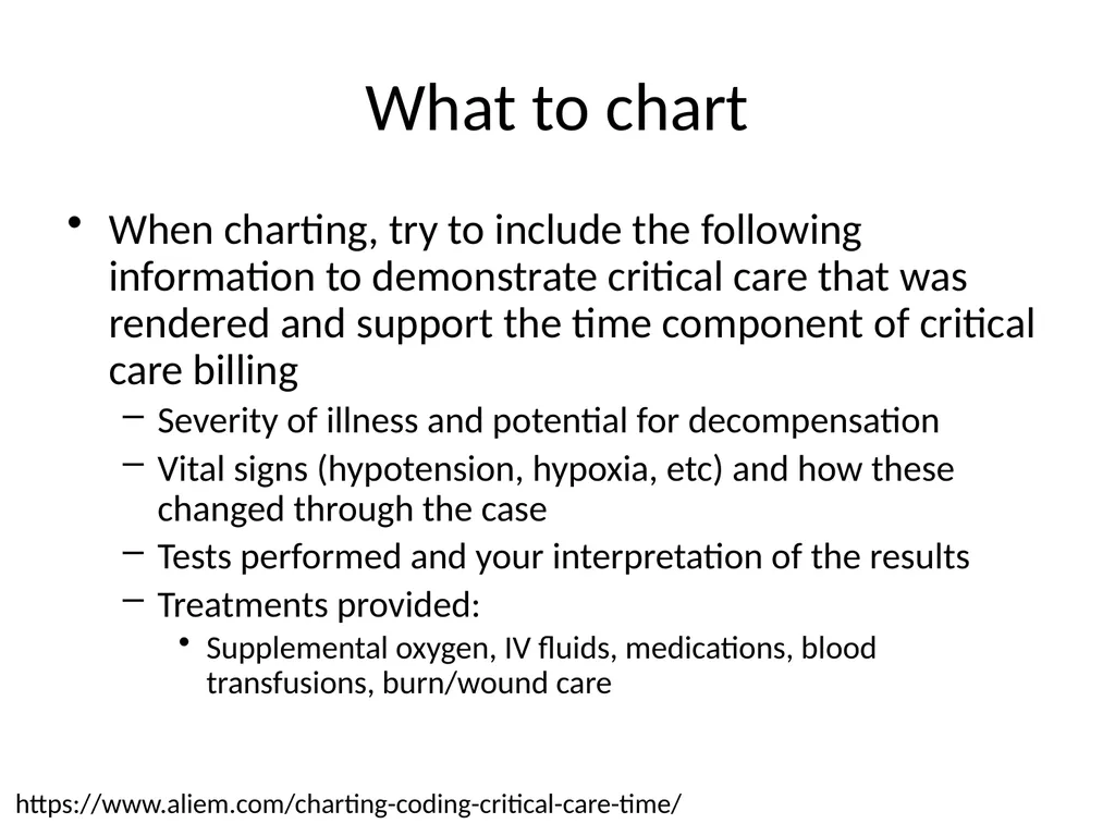 Critical Care Billing Seth Lotterman, MD Hartford - slide 16 of 25