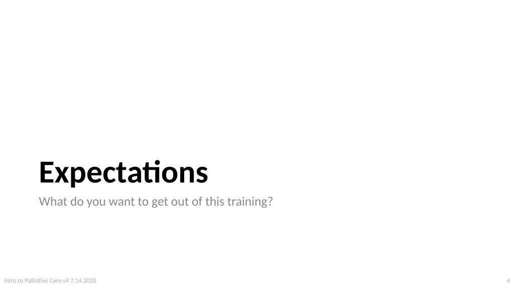 Introduction to Palliative Care Intro to - slide 4 of 60