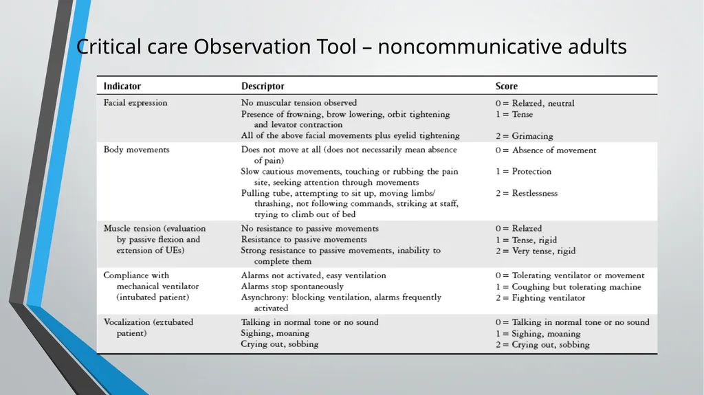 Pain Management Objectives Describe pain. Explain - slide 15 of 30