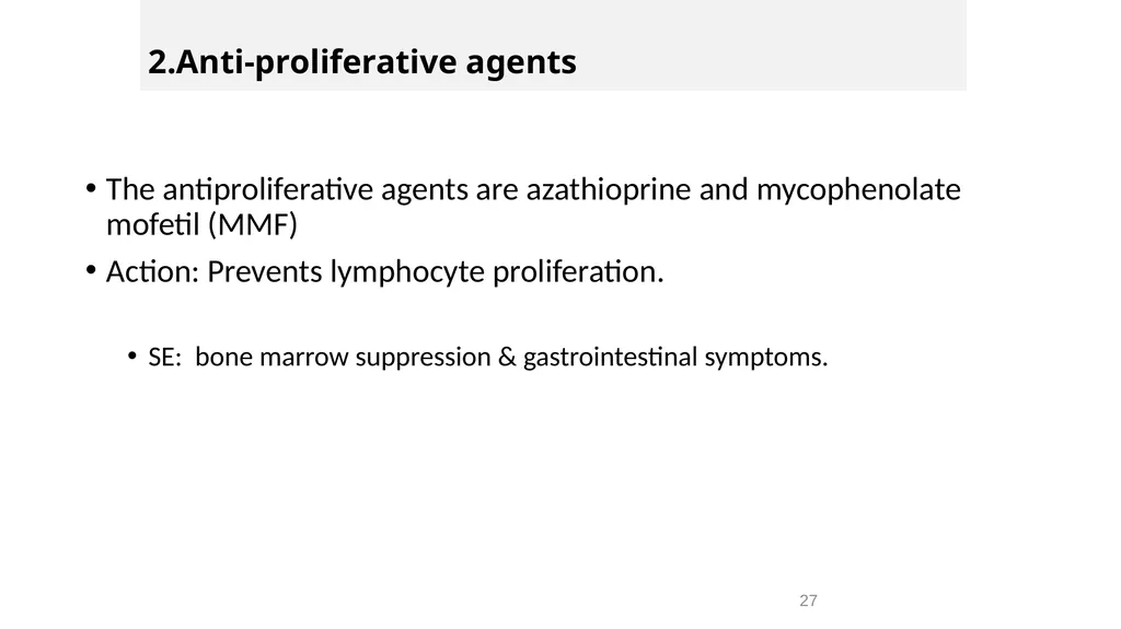 Transplantation surgery Dr. Ammar Fadil 1 History - slide 27 of 46