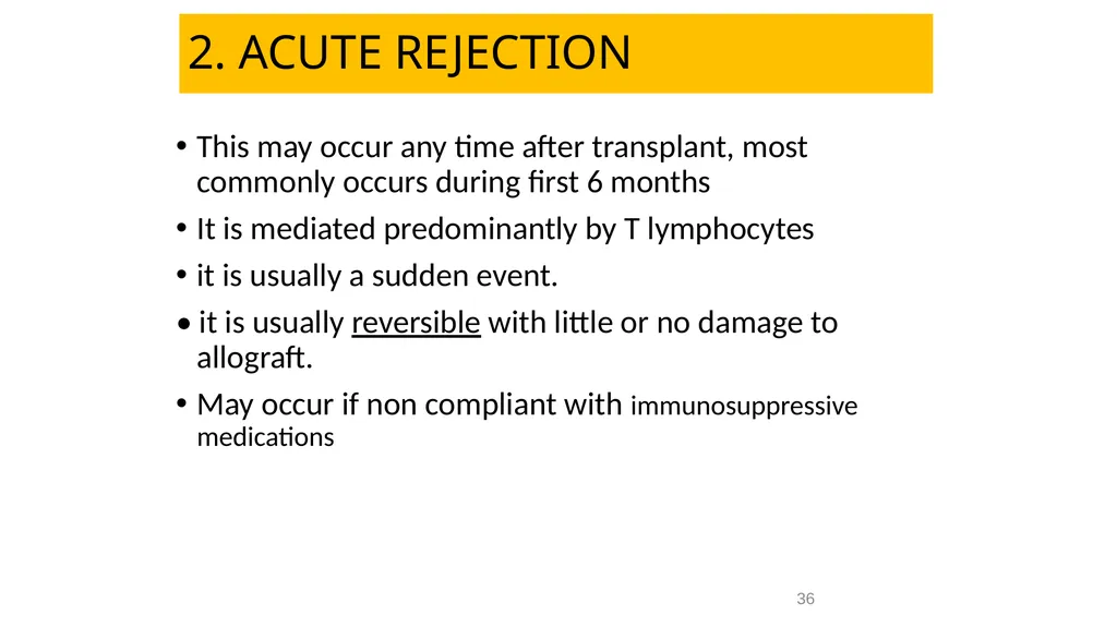 Transplantation surgery Dr. Ammar Fadil 1 History - slide 36 of 46