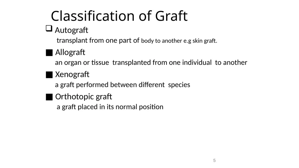 Transplantation surgery Dr. Ammar Fadil 1 History - slide 5 of 46