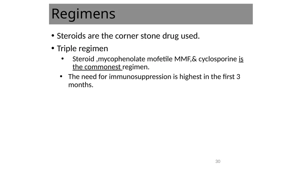 Transplantation surgery Dr. Ammar Fadil 1 History - slide 30 of 46
