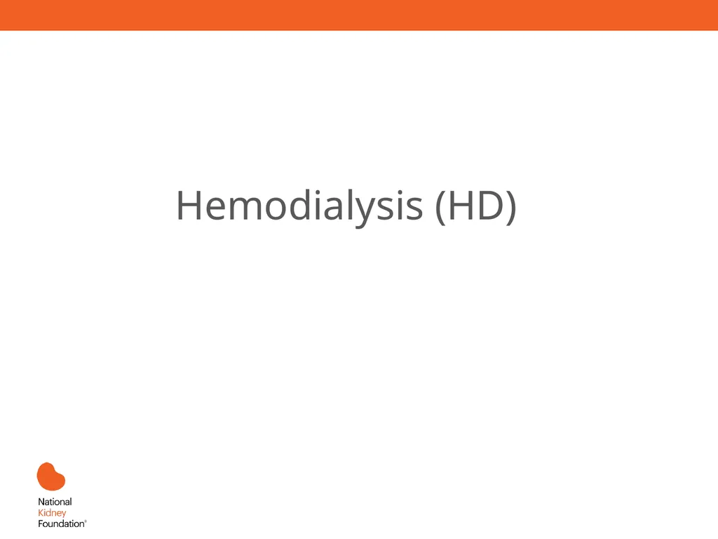 Renal Replacement Therapy: What the PCP Needs to - slide 18 of 64
