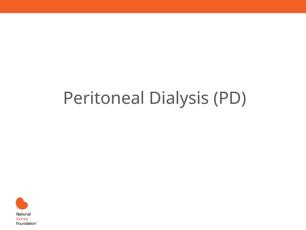 Renal Replacement Therapy: What the PCP Needs to - slide 33 of 64