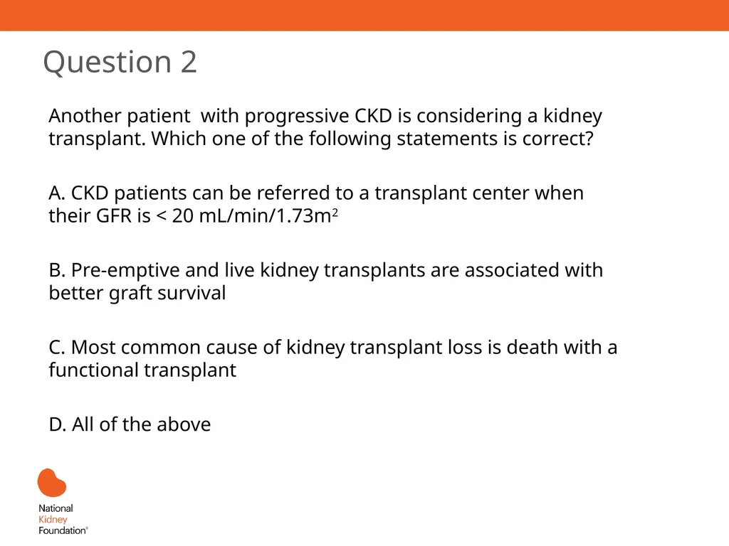Renal Replacement Therapy: What the PCP Needs to - slide 4 of 64