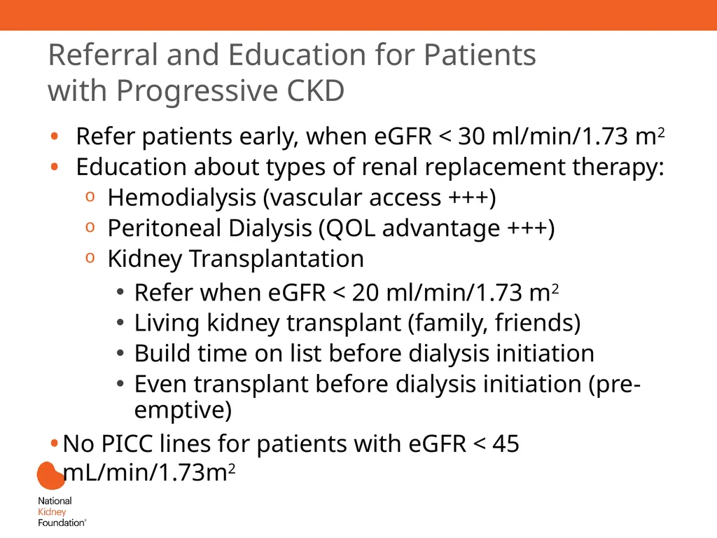 Renal Replacement Therapy: What the PCP Needs to - slide 12 of 64
