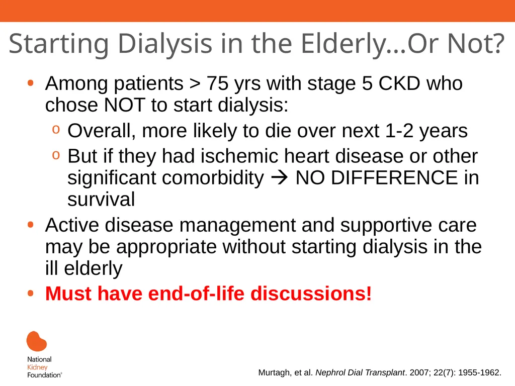 Renal Replacement Therapy: What the PCP Needs to - slide 61 of 64