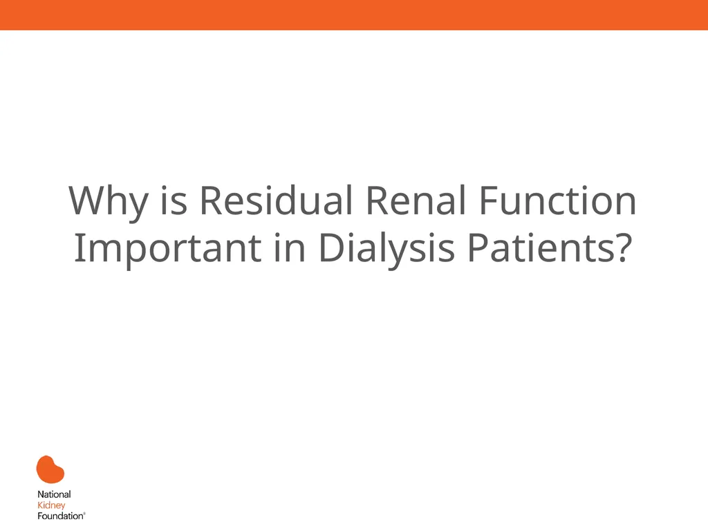 Renal Replacement Therapy: What the PCP Needs to - slide 43 of 64