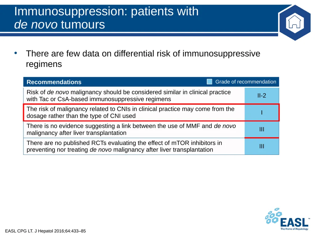 Liver transplantation Clinical Practice Guidelines - slide 49 of 87