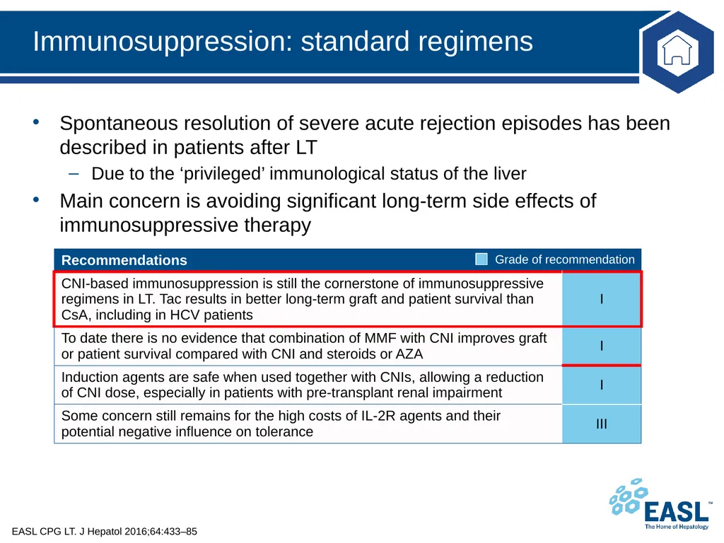Liver transplantation Clinical Practice Guidelines - slide 44 of 87