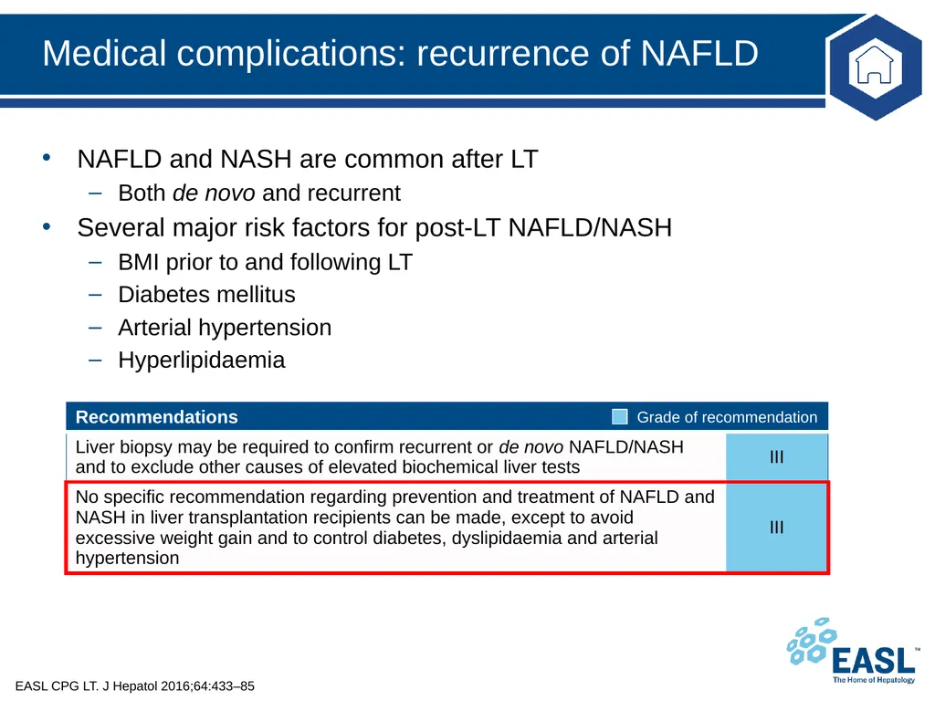 Liver transplantation Clinical Practice Guidelines - slide 56 of 87
