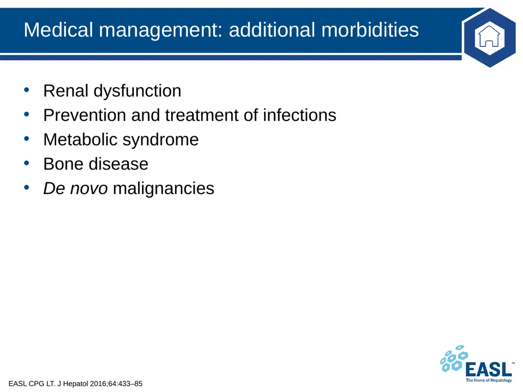 Liver transplantation Clinical Practice Guidelines - slide 59 of 87