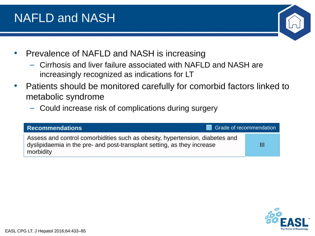Liver transplantation Clinical Practice Guidelines - slide 19 of 87