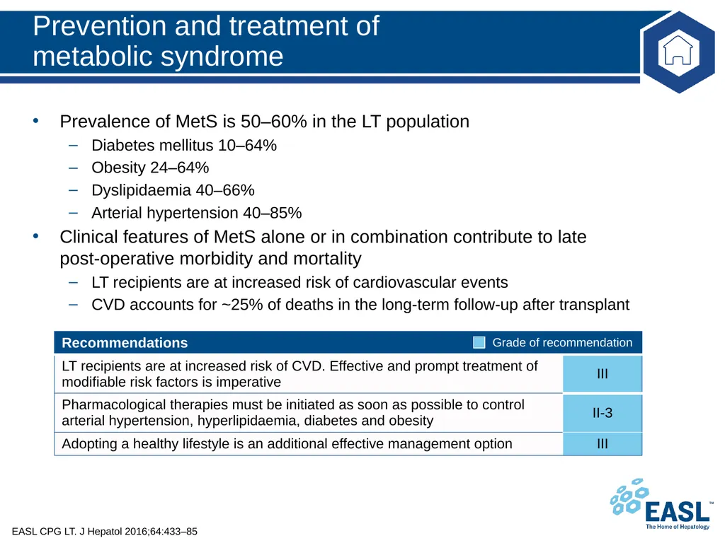 Liver transplantation Clinical Practice Guidelines - slide 82 of 87
