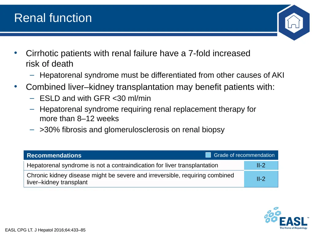 Liver transplantation Clinical Practice Guidelines - slide 67 of 87