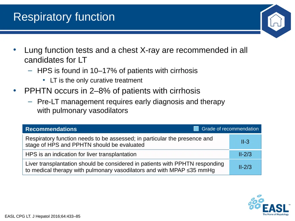 Liver transplantation Clinical Practice Guidelines - slide 66 of 87