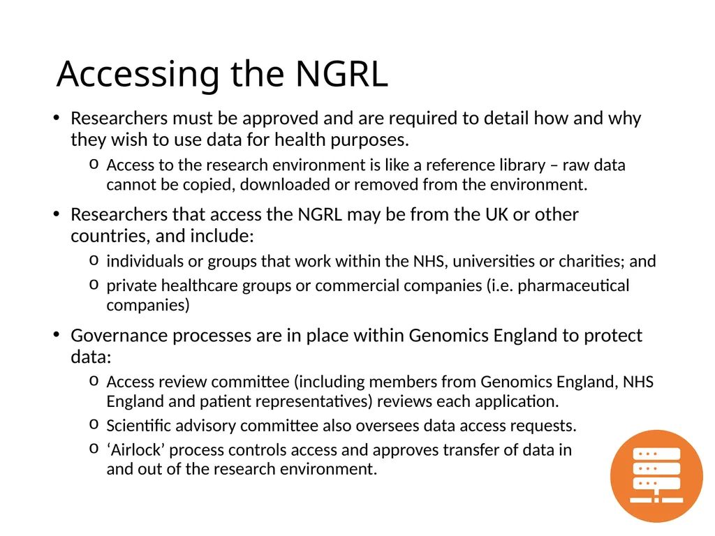 These slides have been developed by the Genomics - slide 26 of 34