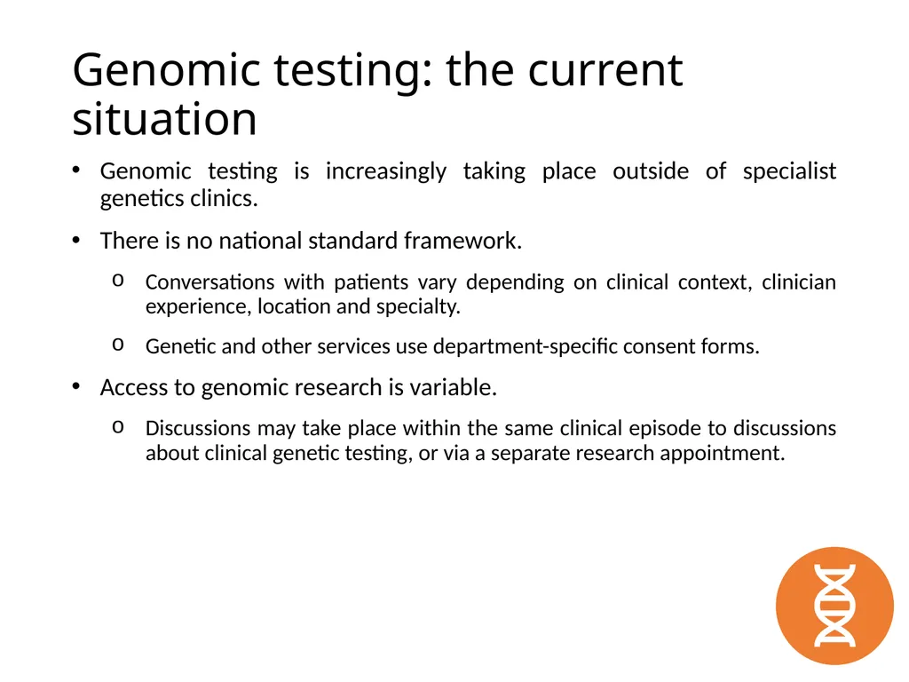 These slides have been developed by the Genomics - slide 4 of 34