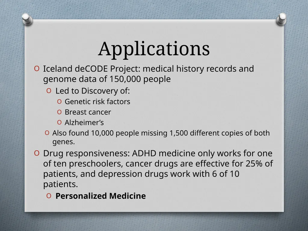 Big Data in Biology: A focus on genomics - slide 7 of 10