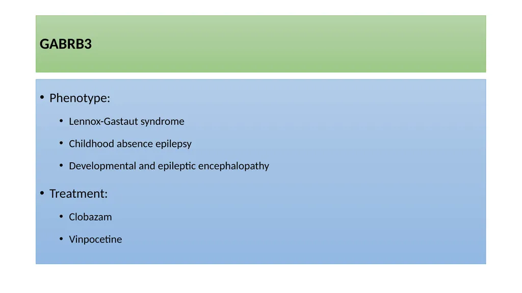 Precision Medicine in Epilepsy Management GET: - slide 34 of 98
