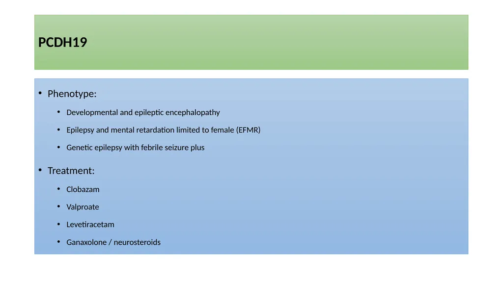 Precision Medicine in Epilepsy Management GET: - slide 66 of 98